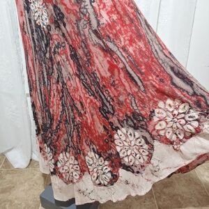 Boho gypsy summer maxi dress